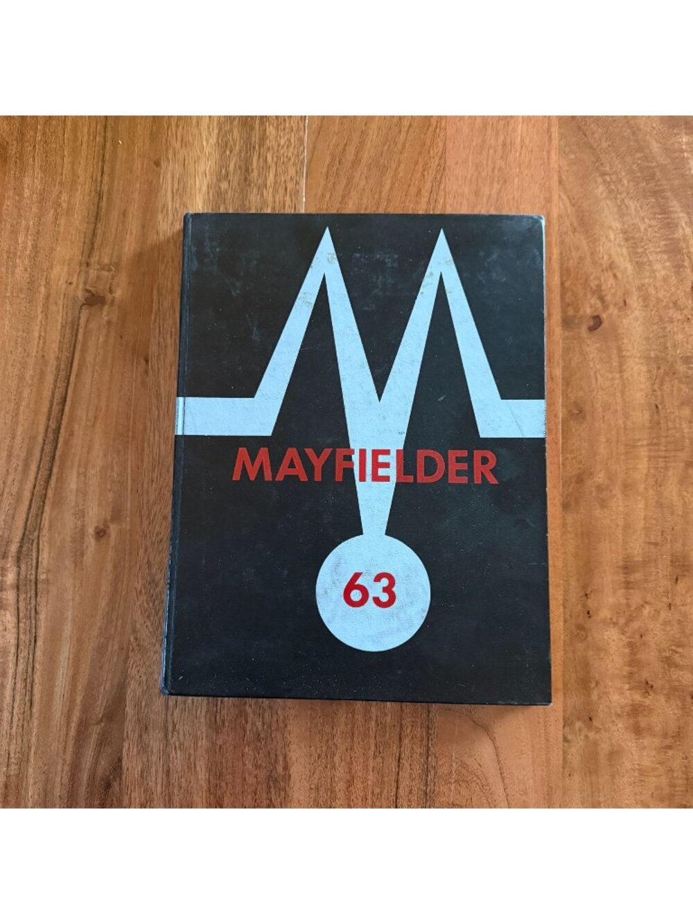 1963 Mayfield High School Yearbook Cleveland OH Mayfielder Signed Annual
